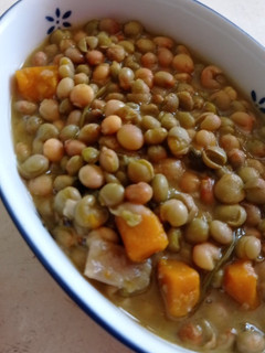 Una foto de Guandules guisado
