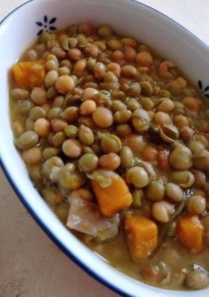 Una foto de Guandules guisado