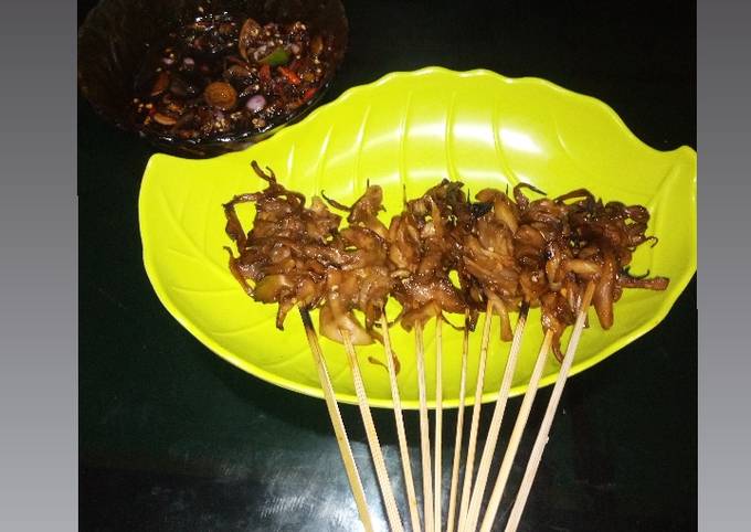 Resep Sate Jamur Bumbu Kecap, Sempurna