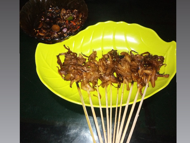 Resep Sate Jamur Bumbu Kecap, Sempurna