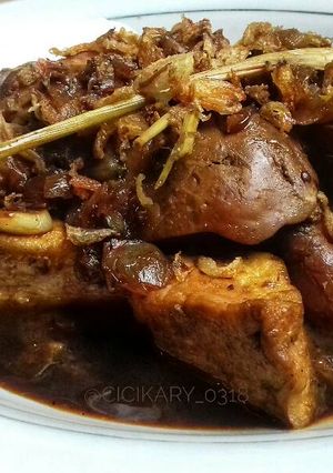 Foto resep Semur tahu ati ampela bumbu iris #pr_AnekaSemur