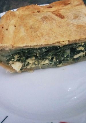 Φωτογραφία της συνταγής Σπανακόπιτα με τυρί και αυγά