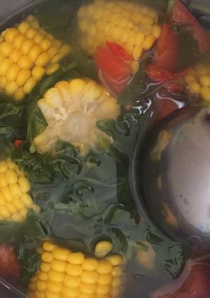 Foto resep Sayur bayam jagung