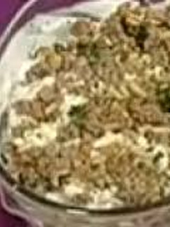 صورة لوصفة معكرونة باللبن واللحمة