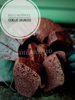 Foto resep Bolu nutrijel coklat (kukus)