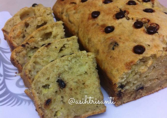 Resep Banana Bread Chocochips Anti Gagal