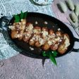 Pisang karamel toping blondo santan / mata ula