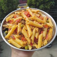 A picture of Mix veg pasta.