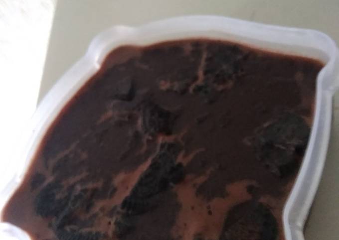 Agar² nutrijel dgn toping oreo sederhana