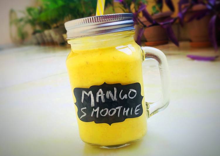 How to Make Quick Mango Muesli Smoothie