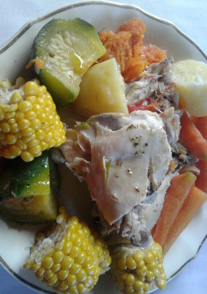 Una foto de Puchero de pollo liviano