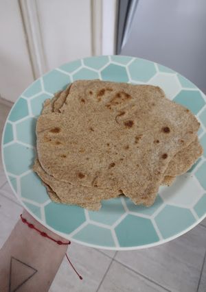 Una foto de Masa para tacos integral