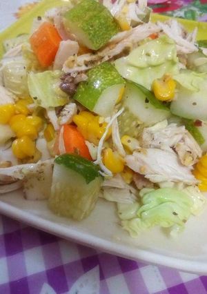 A picture of Chicken salad.