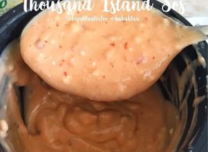 Gambar Homemade Sos Thousand Island