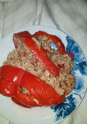 A picture of Stuffed Pepper Bake.