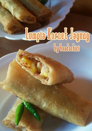 Foto resep Lumpia Kornet Jagung