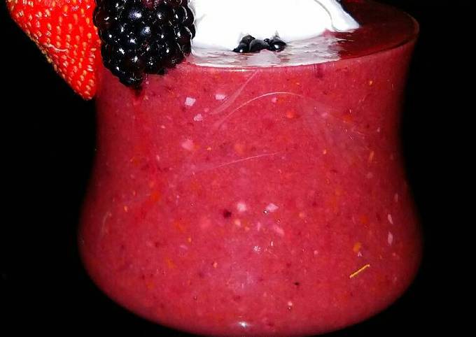 Recipe of Traditional Mike&amp;#39;s Adult Black Raspberry Slushie for Dinner Food