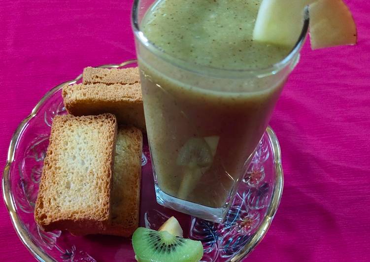 Easiest Way to Prepare Perfect Apple kiwi juice