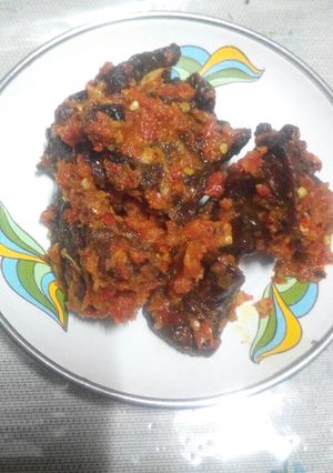 Foto resep Empal paru sambal bawang