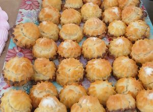 Una foto de Profiteroles