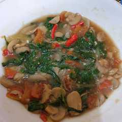 รูปของ Cah Kangkung Balacan Jamur