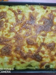 صورة لوصفة احلى مكرونة بشاميل دى ولا ايه حاجة كدة وهم 😍😍