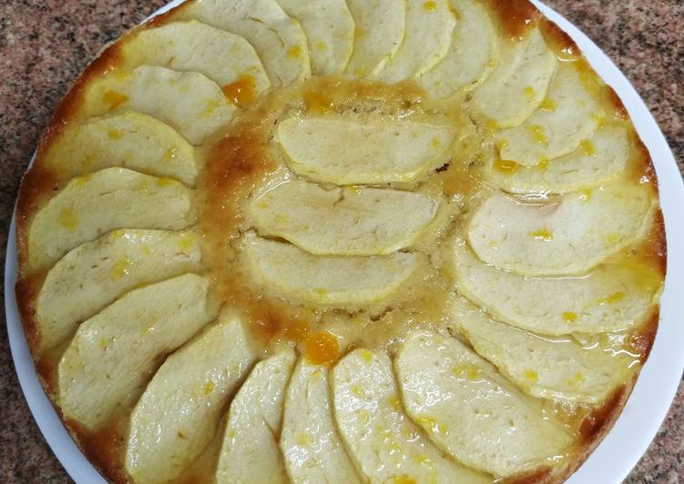 Bizcocho con manzana