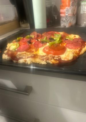 Una foto de Pizza Casera desde la Masa