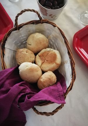 Una foto de Pan amasado
