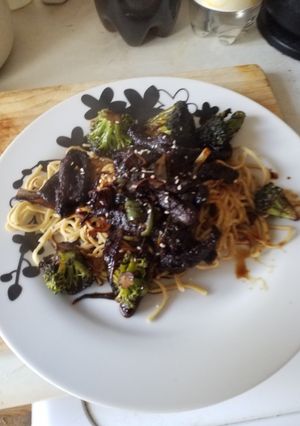 A picture of Crispy chilli beef.
