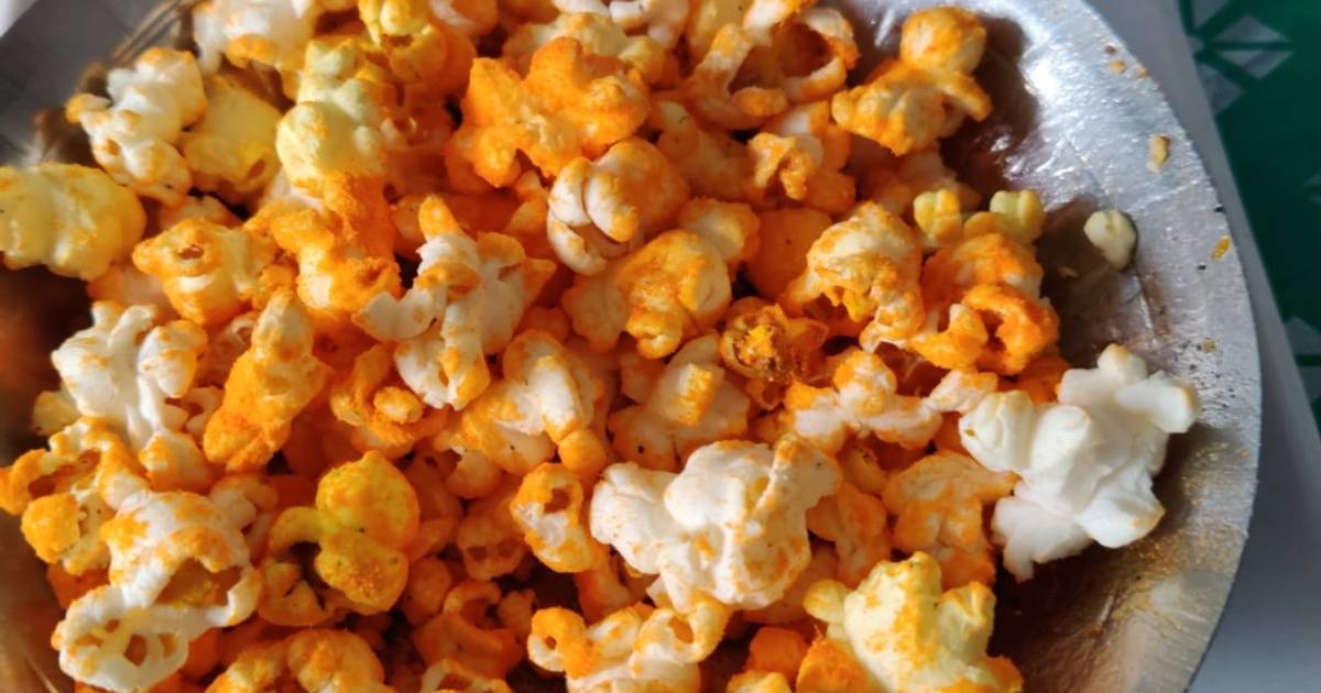 Cheese Masala Popcorn Recipe By Pinky Jain Cookpad