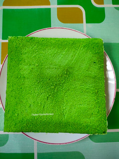 Foto resep 274. Sponge Cake Pandan Kukus (Fiber Creme)