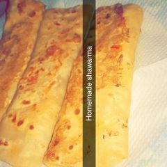 A picture of Homemade Shawarma.