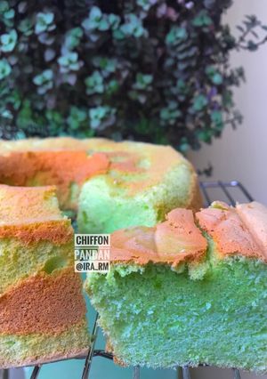 Foto resep Chiffon Pandan Banget #PR_AnekaChiffon