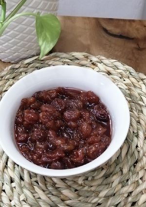 عکسی از دستور انارپته(مربای انگور)