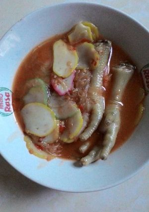 Foto resep Seblak Ceker Pedas