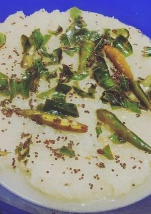 A picture of Sabudana dhokla.