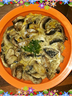 Foto resep Omelet Jamur