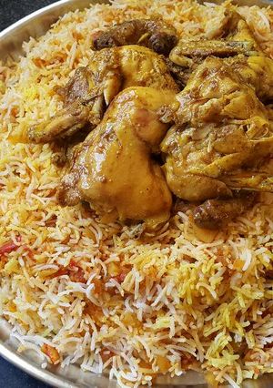 صورة لوصفة مكبوس دياي بالزعفران