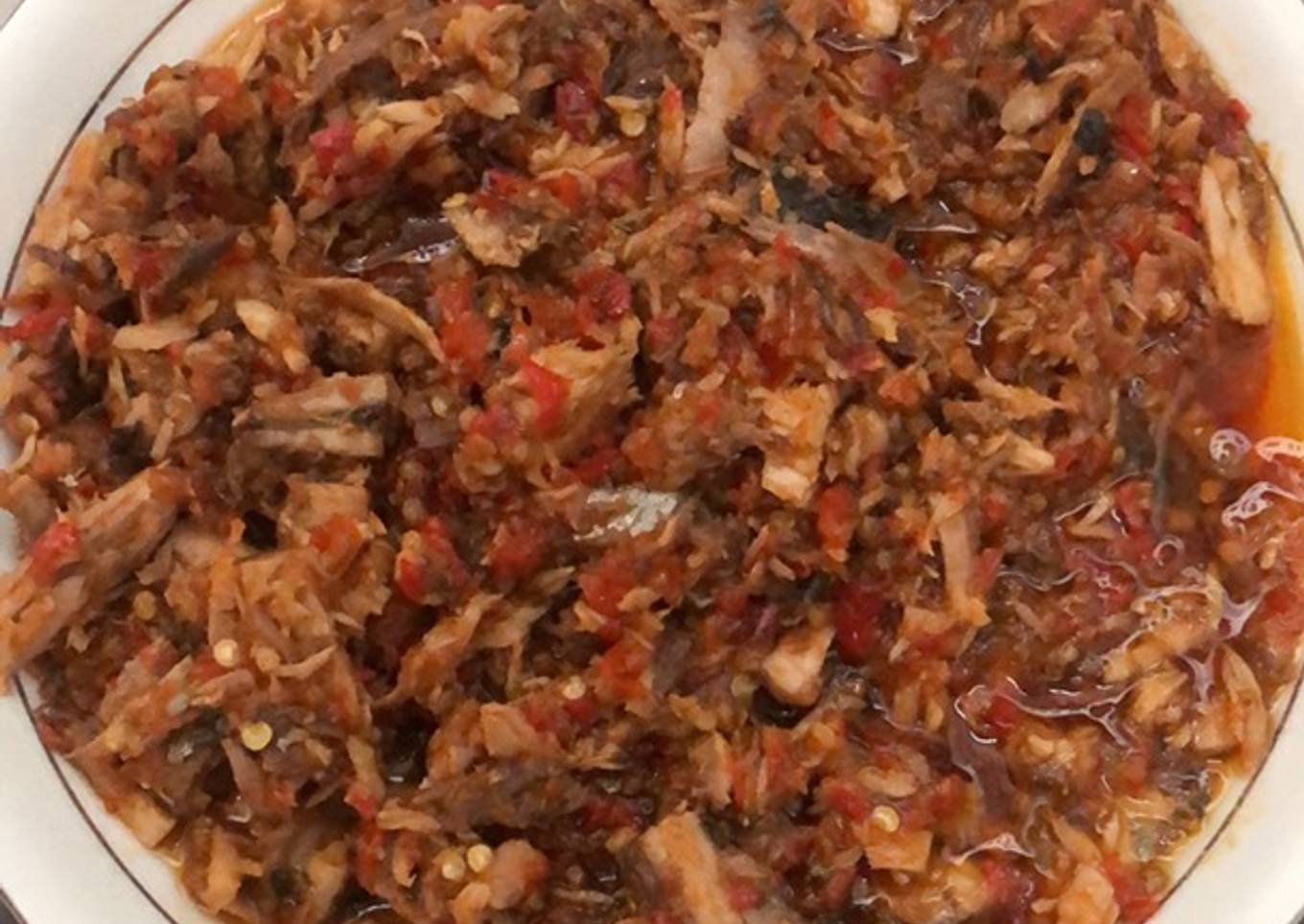 Sambel Suwir ikan tongkol