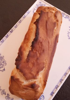 Una foto de Budín vegano de yogur y limón (de O. Gross) versión sin gluten