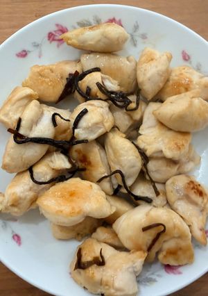 【煎】雞柳佐昆布鹽 的食譜成品照片