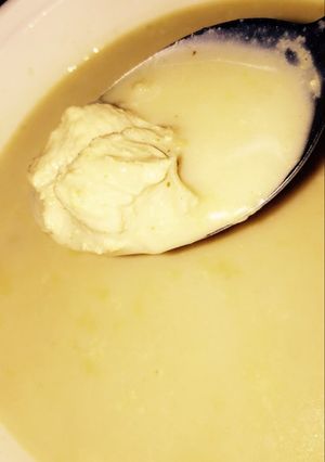 صورة لوصفة شوربه الشوفان بالحليب