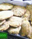 Milanesas de zuchini 🥒 o calabacín