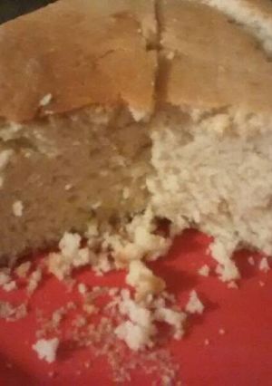 Una foto de Torta esponjoso sin huevo ni mantequilla