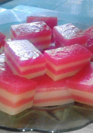 Foto resep Kue Lapis Basah