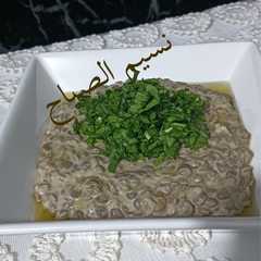 #المريول_السوبر سلطه العدس الاسمر-レシピのメイン写真
