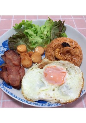 รูปของ ข้าวผัดอเมริกัน