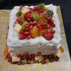 A picture of Fruit cake pastry.