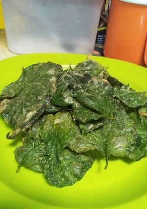 Foto resep Kripik bayam